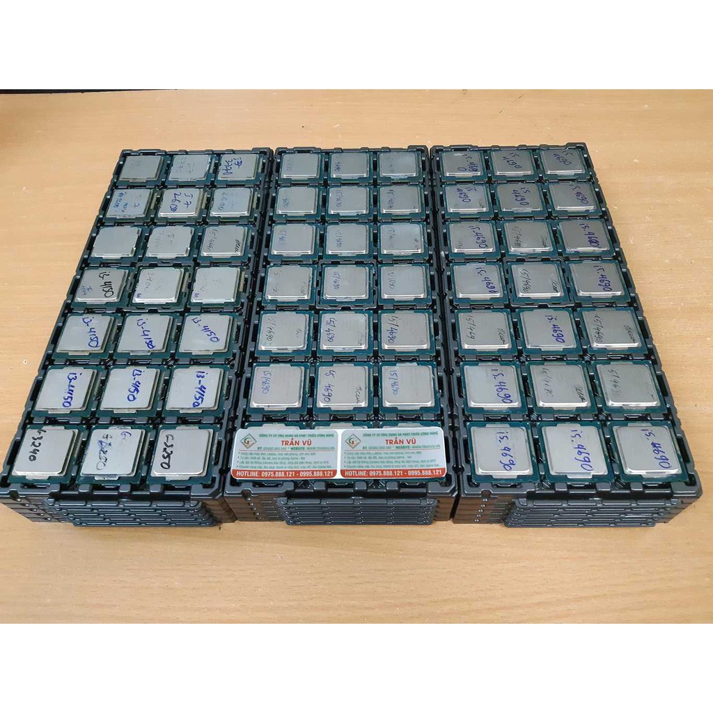 CPU Intel Core i5 4570 - 3.2Ghz thế hệ 4 chính hãng chạy main LGA 1150