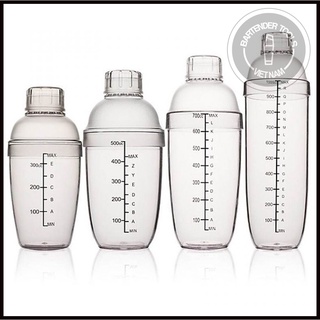 Bình lắc Shaker nhựa 700ml