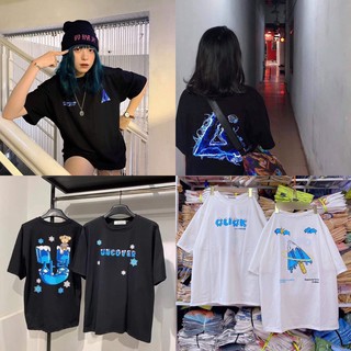(Ảnh thật) Áo thun tay lở form rộng unisex nam nữ - Áo phông oversize 2 màu trắng, đen nhiều mẫu