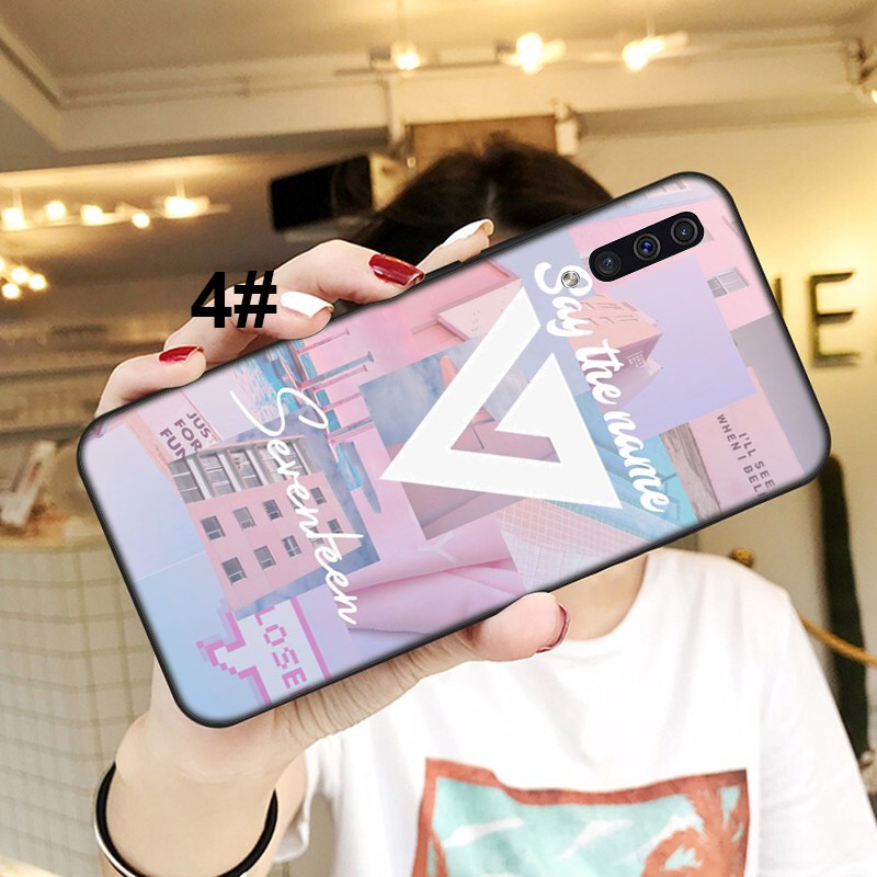 Ốp Lưng Mềm In Hình Nhóm Nhạc Seventeen Cho Samsung Galaxy A50 A50S A40 A40S A30 A30S A20E A20 A20S A10 A10S