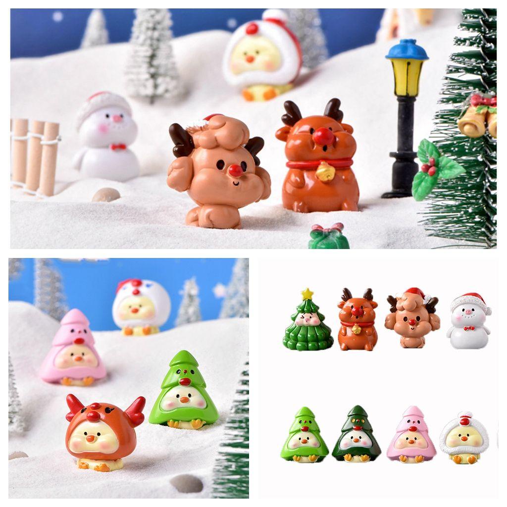 Đồ trang trí Cây Thông Giáng Sinh Mini Dễ Thương Dùng Trang Trí DIY