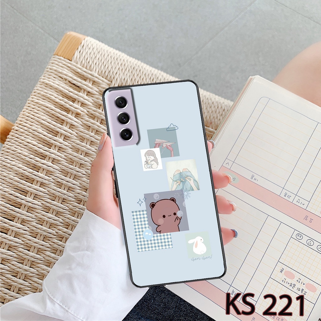 Ốp lưng Samsung S21 - S21 FE  - S21 PLUS - S21 ULTRA in hình thỏ con siêu đáng yêu_KINGSTORE.HN_Ốp SS