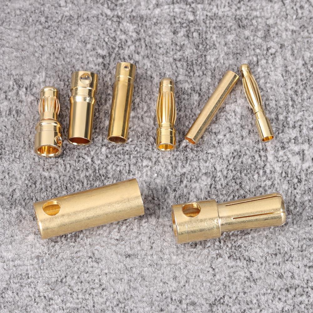 Set 10 Cặp Đầu Cắm Bắp Chuối 2 / 3 / 3.5 / 4 / 5 / 5.5mm Chuyên Dụng|Hộp Kèn Trumpet Phích Cắm