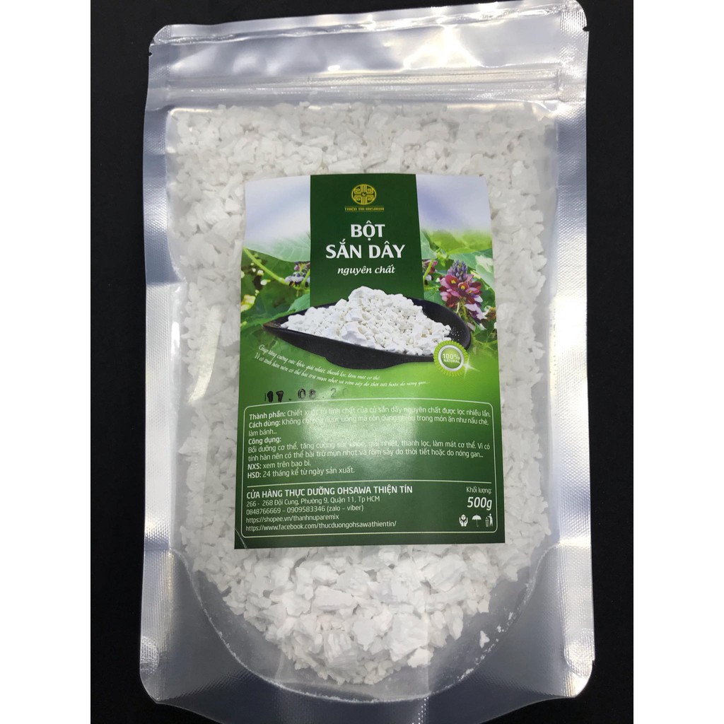 Bột Sắn Dây Nguyên Chất 500g