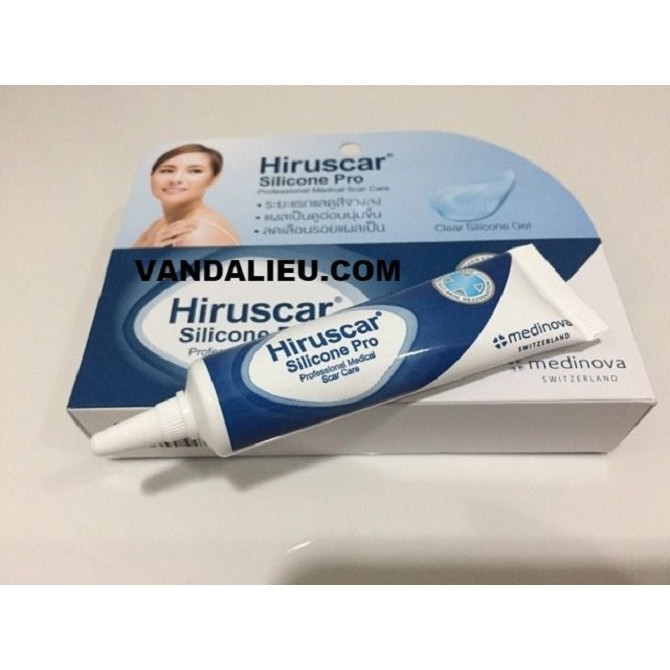HIRUSCAR SILICONE PRO 4G GEL LÀM MỜ, LÀM PHẲNG VÀ MỀM VẾT SẸO (MP2)