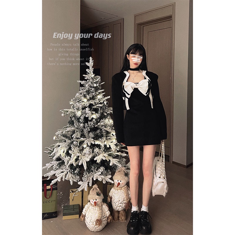 Áo khoác thời trang phong cách Hepburn / đầm kiểu mùa hè quyến rũ dành cho phái nữ