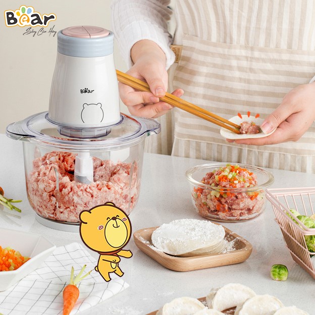 [HOT - XẢ KHO] Máy Xay Thịt Đa Năng Bear QSJ-B02Q1 2L