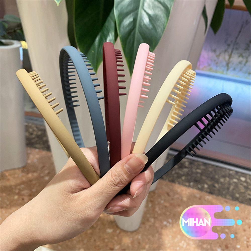 Băng đô màu trơn chống trượt có răng cưa MIHAN1