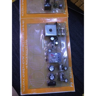 Mạch nguồn Ampli 4 tụ