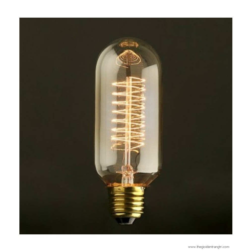 Bóng đèn Edison Vintage 40W Tim xoắn E27 220V