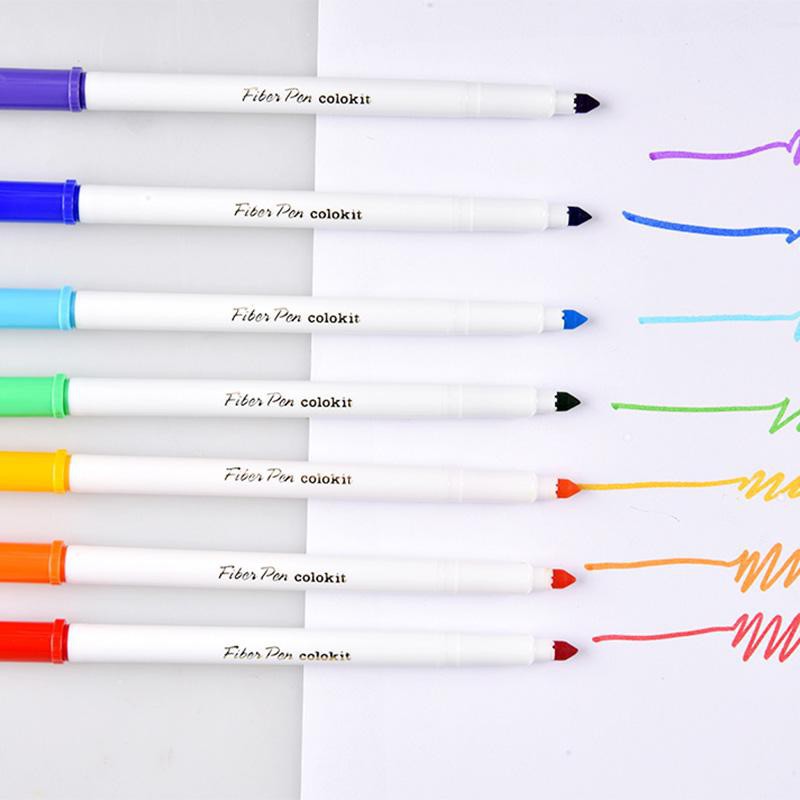 Bút Lông Màu Mỹ Thuật Colokit FP-C03  - Màu Tươi Sáng, Ngòi Bút Với 2 Nét Vẽ