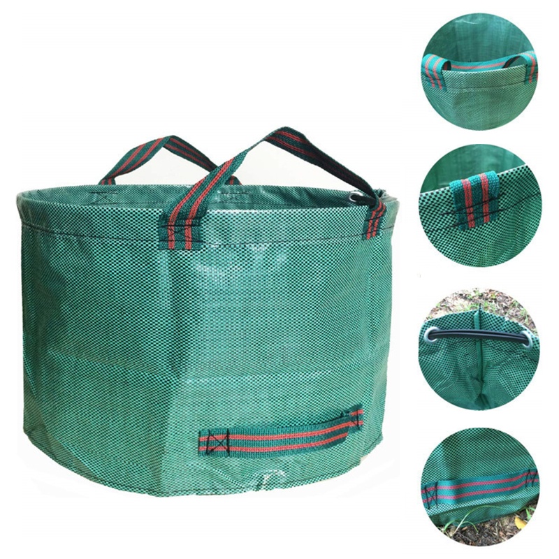 Túi Trồng Cây 63 Gallon Có Thể Đứng Tiện Dụng Cho Sân Vườn