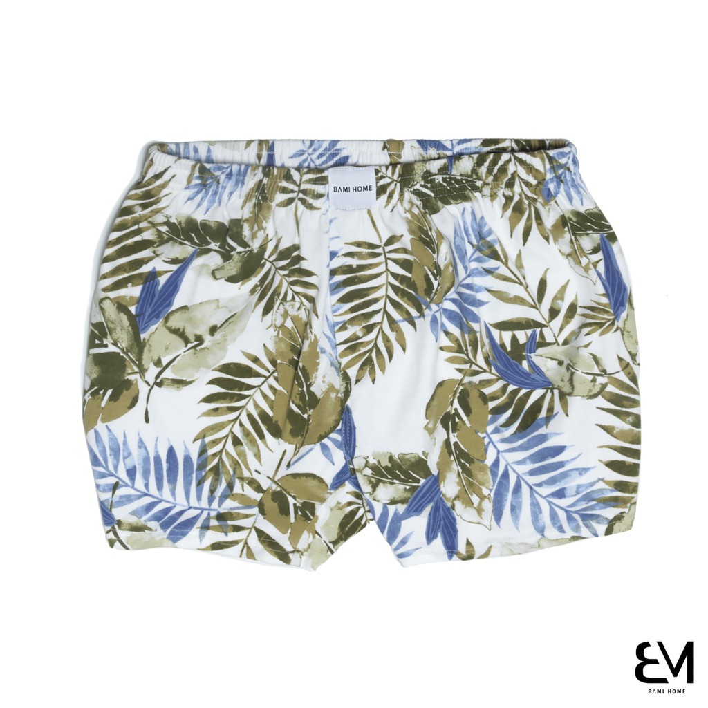 Quần short đùi ngủ nam nữ BAMI HOME, chất thun cotton thoáng mát, mềm mại QNTCT- 70 | BigBuy360 - bigbuy360.vn