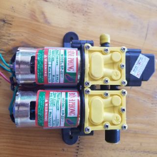 MÁY RỬA XE  mini 12V bơm áp LỰC ĐÔI Đỉnh Phong
