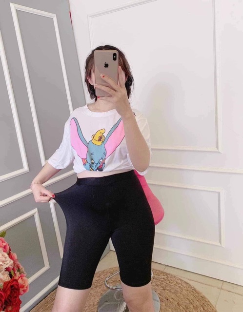 Quần Legging Thun Cotton 4 Chiều Form Siêu Đẹp - Legging lửng Cuộn Tím | BigBuy360 - bigbuy360.vn