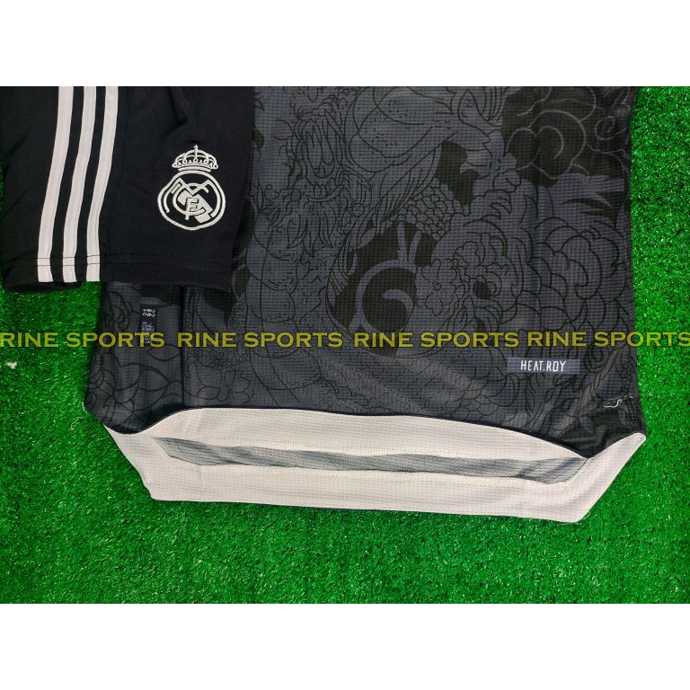 Bộ Áo bóng đá real - real madrid đen hàng Thailand chuẩn thi đấu . Kỉ niệm thủ môn