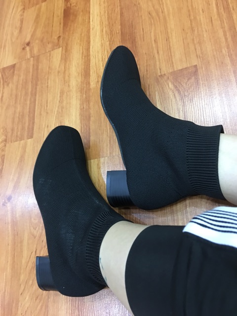 Bốt len cổ ngắn kèm ảnh thật ạh, sẵn 38,39 ah | BigBuy360 - bigbuy360.vn