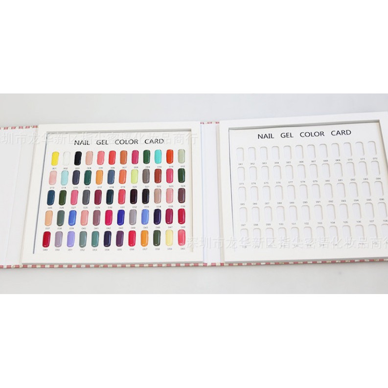 SỔ GẮN MÓNG MẪU LÀM BẢNG MÀU NAIL 120 Ô CHUYÊN DỤNG CHO DÂN LÀM MÓNG 24,5x22x2cm