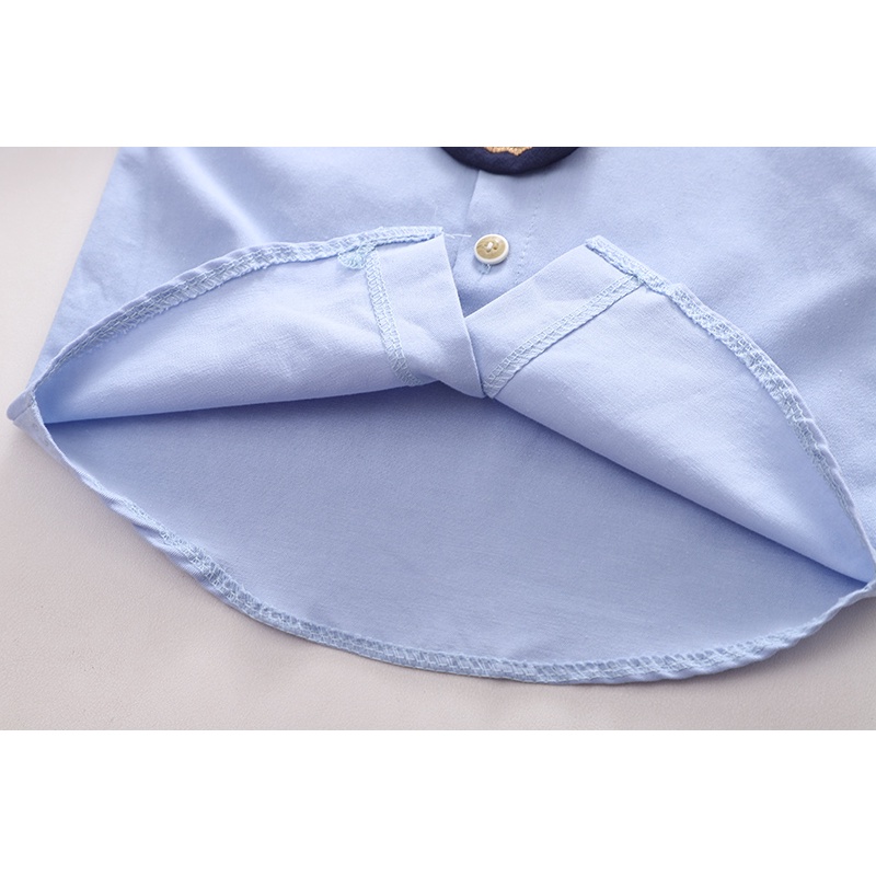 Set Đồ Thể Thao Ba Món Gồm Áo Sơ Mi Màu Trơn Cà Vạt Tay Dài + Áo Khoác Ghi Lê + Quần Dài Phong Cách Hàn Quốc Dễ Thương Cho Bé Trai / Gái 80-120cm