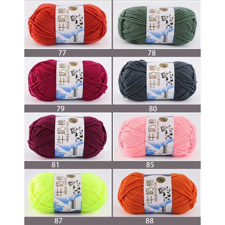 Len Milk Cotton 50g - Bảng 3