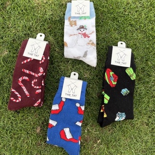 [Quà Tặng Giáng Sinh] Vớ Tất Noel hoạ tiết cực xinh - Tất cotton co giãn mềm mịn đón giáng sinh
