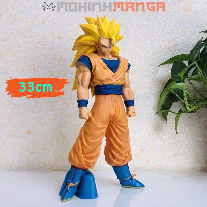 [CÓ QUÀ TẶNG] Mô hình Son Goku SSJ3 Super Saiyan Siêu Xayda - Figure Songoku Cấp 3 Dragon Ball Z Bảy Viên Ngọc Rồng DBZ