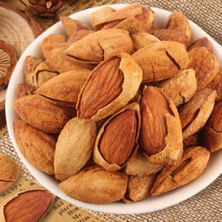 500g hạnh nhân rang bơ vỏ mỏng nhập khẩu mỹ