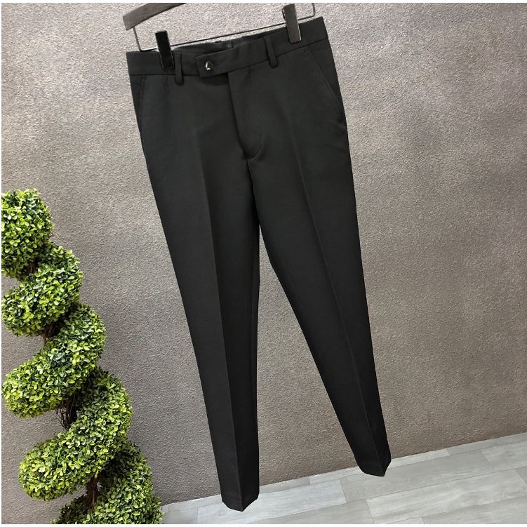 Quần Âu Nam Mix Hàn Quốc, Quần Tây Âu Trơn Co Dãn Cao Cấp Không Nhăn, Không Xù