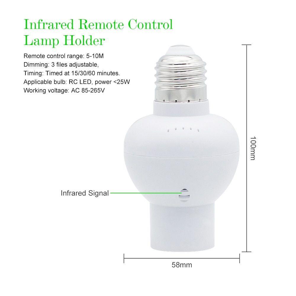 Giá Đỡ Bóng Đèn LED MALCOLM Điều Khiển Từ Xa Không Dây