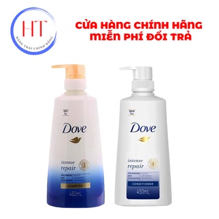 Dầu gội Dove 450ml phục hồi tóc gãy rụng, dưỡng ẩm, mềm mượt
