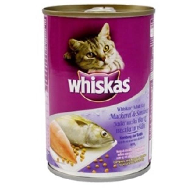 Patê mèo dạng lon whiskas