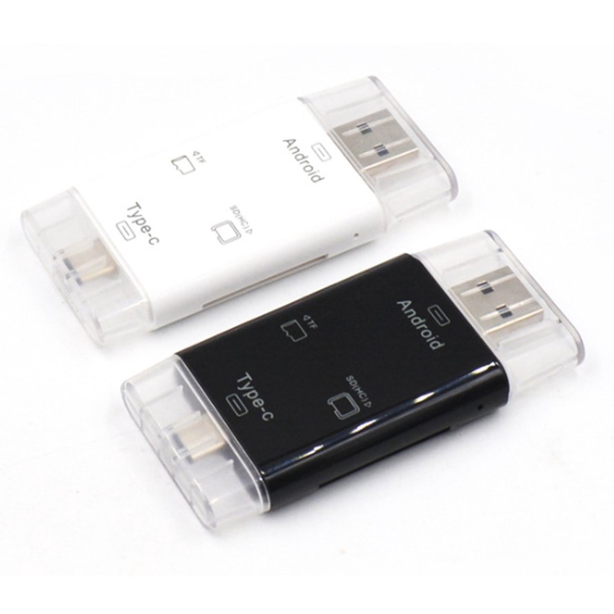 Đầu Đọc Thẻ Nhớ Đa Năng 4 Trong 1 Usb 2.0