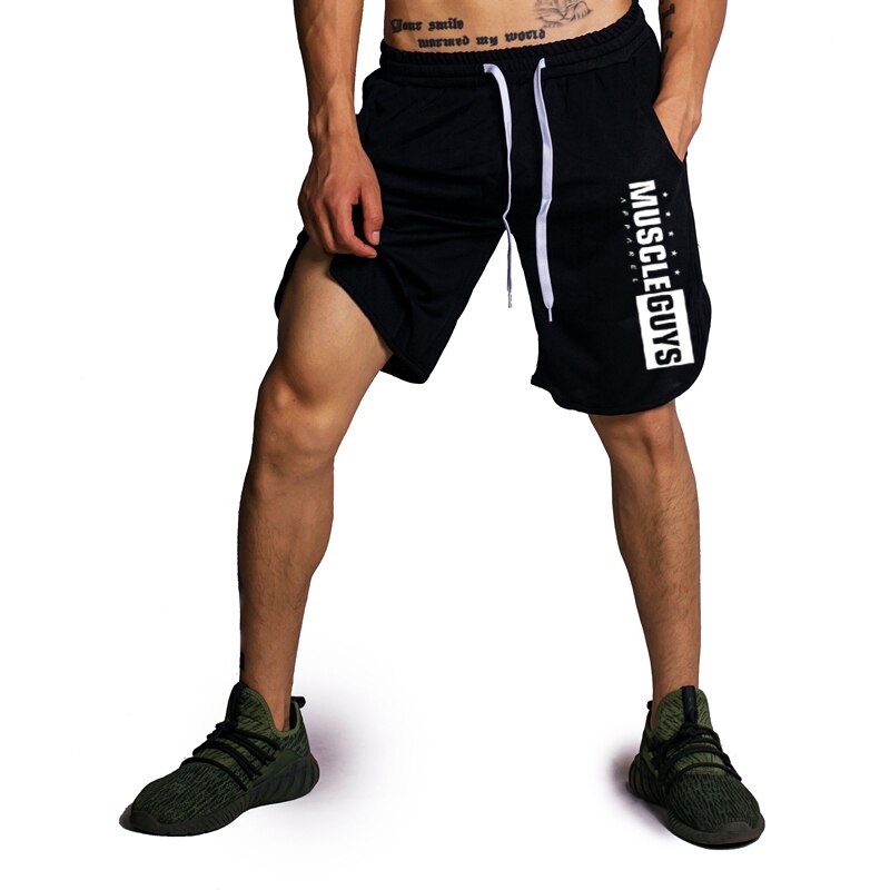 New Plus Size Fitness Mesh Sports Shorts Gym Men Fashion Brand Breathable Male Casual Shorts Comfortable Mens Bodybuilding