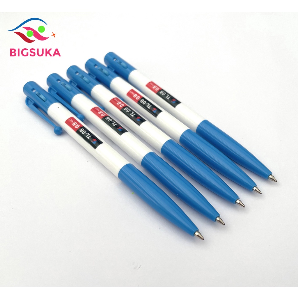 Bút bi Thiên long xanh TL08, đầu bút 0.7mm BIGSUKA