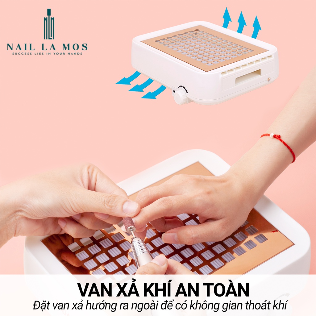 Máy hút bụi nail JSDA A8 chính hãng - Máy hút bụi làm móng hút rất êm (bảo hành 6 tháng)