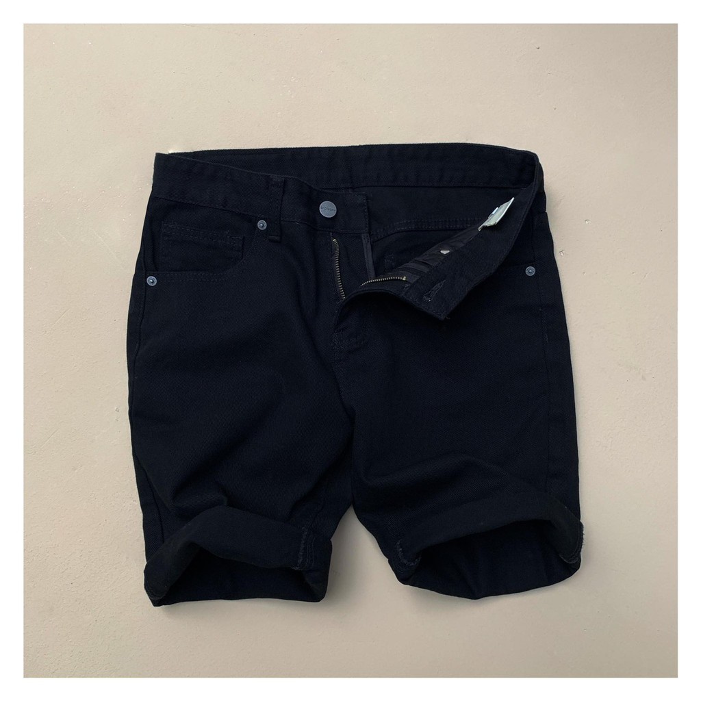 Quần short jean nam cao cấp short AMIRI  vá rách xanh trắng chất bò dày dặn chuẩn đẹp như hình