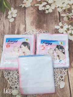 Combo 10 Khăn sữa cao cấp fany