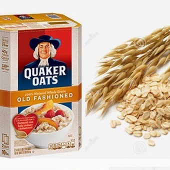 Yến mạch, yến mạch Quaker oats, Giảm Cân Quaker 4,5kg Xuất Sứ Từ Mỹ