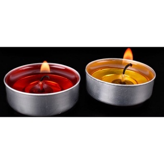 NẾN VỈ NHÔM HỘP 100 VIÊN - NẾN TEALIGHT - CHÁY 2GIỜ/4GIỜ