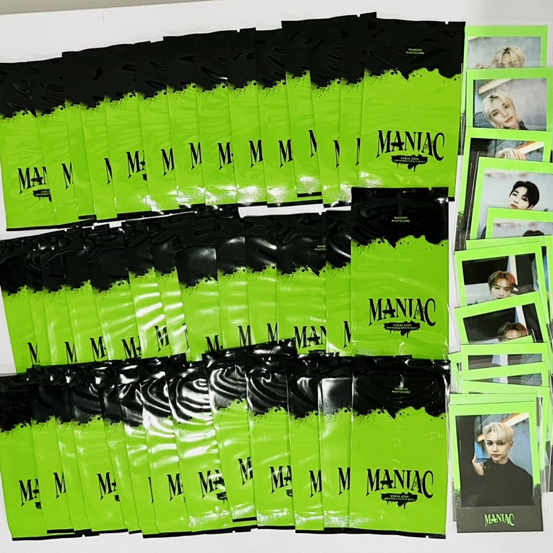 Thẻ bo góc random trong đợt world tour Maniac của Stray Kids