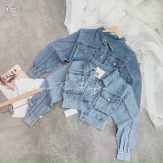 ÁO KHOÁC JEANS CROP