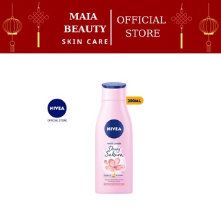 Sữa Dưỡng Thể Dưỡng Trắng Da Nivea Hương Hoa Anh Đào 200ml