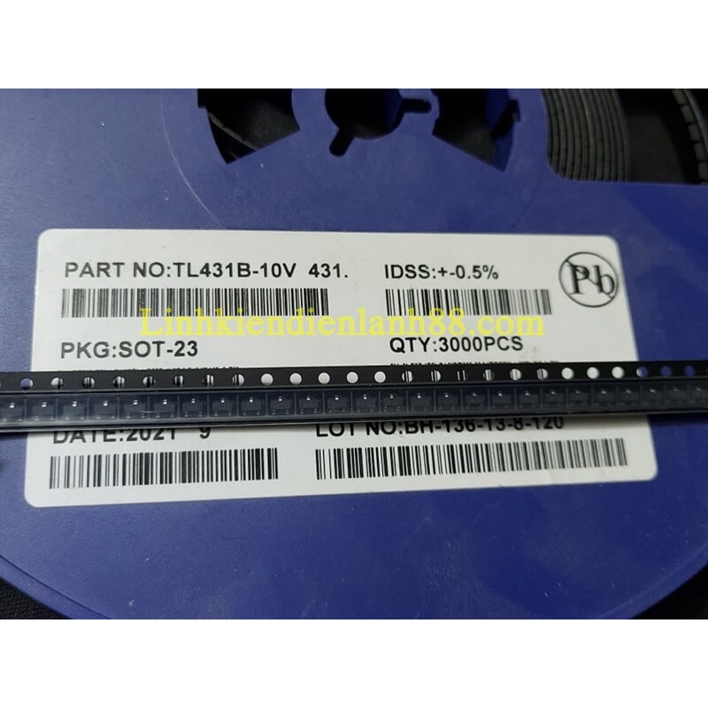 10 Con IC TL431 431 dán sot-23 mới, chính hãng !