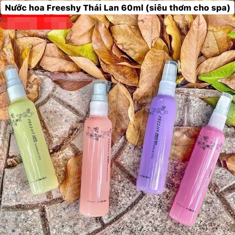 FRESHY NƯỚC HOA THÁI LAN SPA CHO CHÓ MÈO 60ML