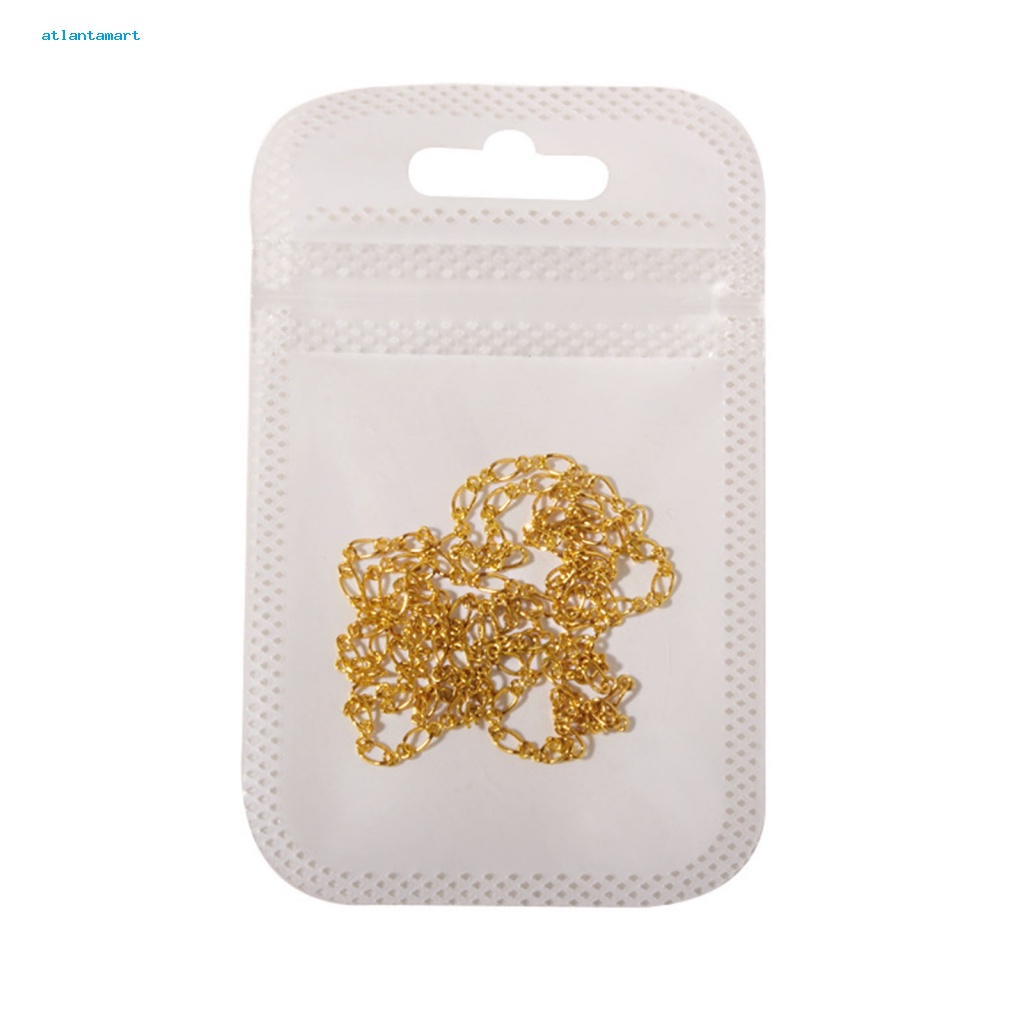 Atl| Dây Xích Kim Loại 3D Tự Trang Trí Móng Tay Cho Nữ