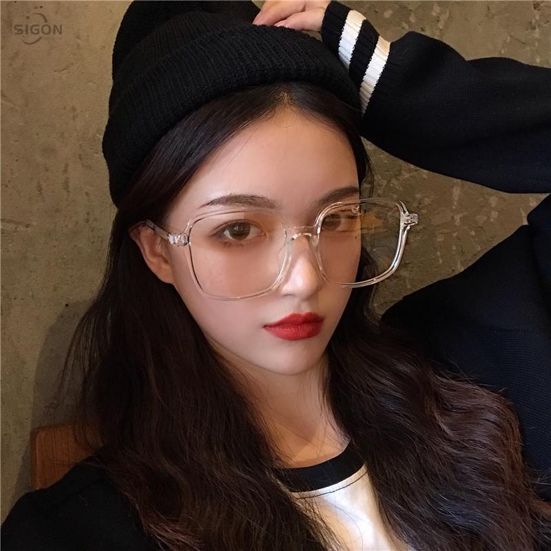 Mắt kính chống ánh sáng xanh gọng vuông cỡ lớn