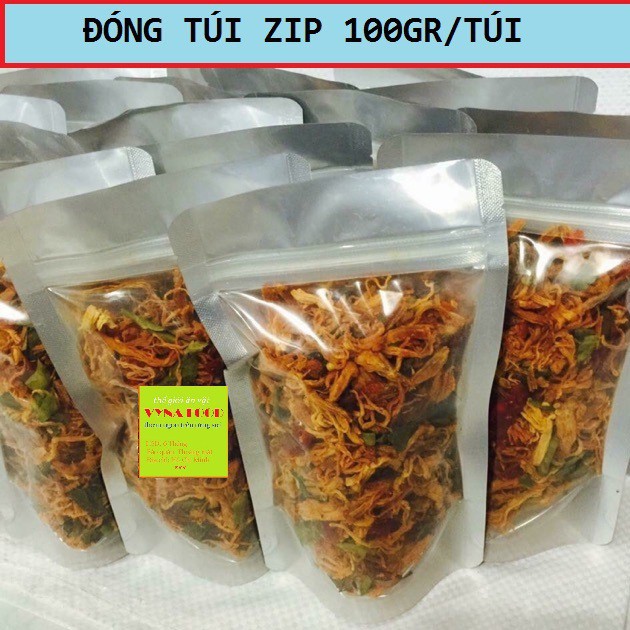 100Gram | Khô Gà Lá Chanh Thượng Hạng Siêu Ngon | BigBuy360 - bigbuy360.vn