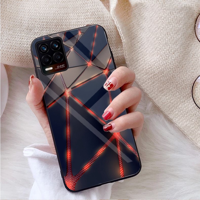 Ốp Lưng REALME 8 , REALME 8 PRO Mặt kính gương sáng bóng cao cấp