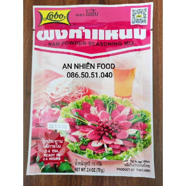 Bột Nem Chua Lobo Thái Lan 70GM