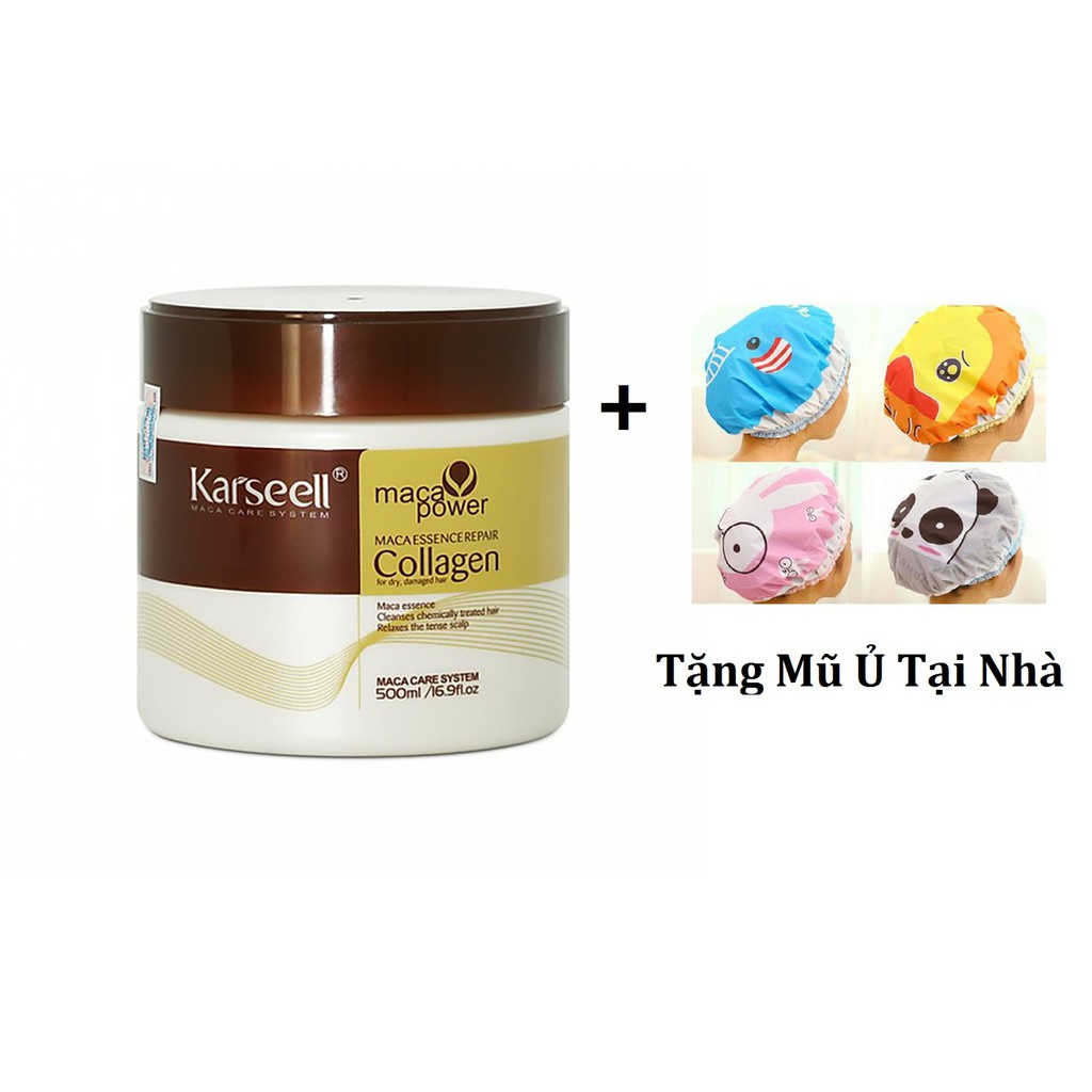 ⚡FREE SHIP⚡ 🌻Mã MINHSAN02 giảm 20k đơn 500k🌻HŨ HẤP PHỦ LỤA COLLGEN KARSEELL HŨ 500ML - PHỤC HỒI - HƯƠNG NƯỚC HOA